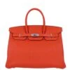 AMORE Vintage HERMES 2012 Red Togo Birkin 35 Handbag 191415