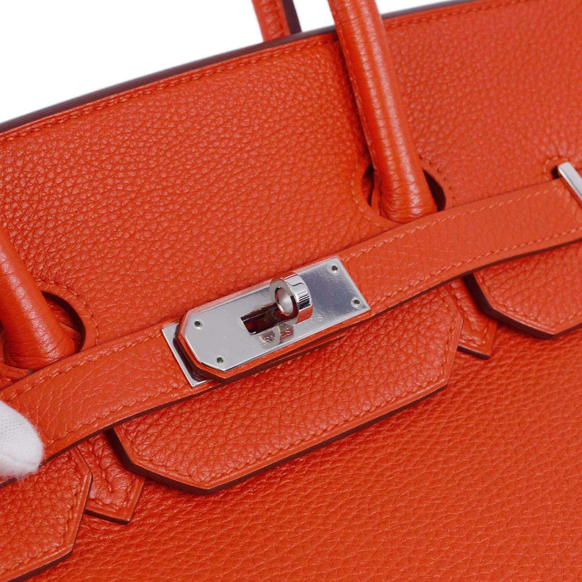 AMORE Vintage HERMES 2012 Red Togo Birkin 35 Handbag 191415 5 AMORE Vintage HERMES 2012 Red Togo Birkin 35 Handbag 191415 - Image 3