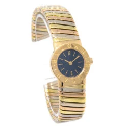 AMORE Vintage BVLGARI Ref.BB192T Tubogas Watch 18KYG 113449
