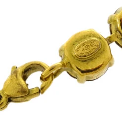 AMORE Vintage CHANEL Rhinestone Chain Bracelet Gold 95P 161234 -Best Jewelry Store 20240521 161234 04 4bb1ecc7 07d0 4b3a 920c 7937daa3c289