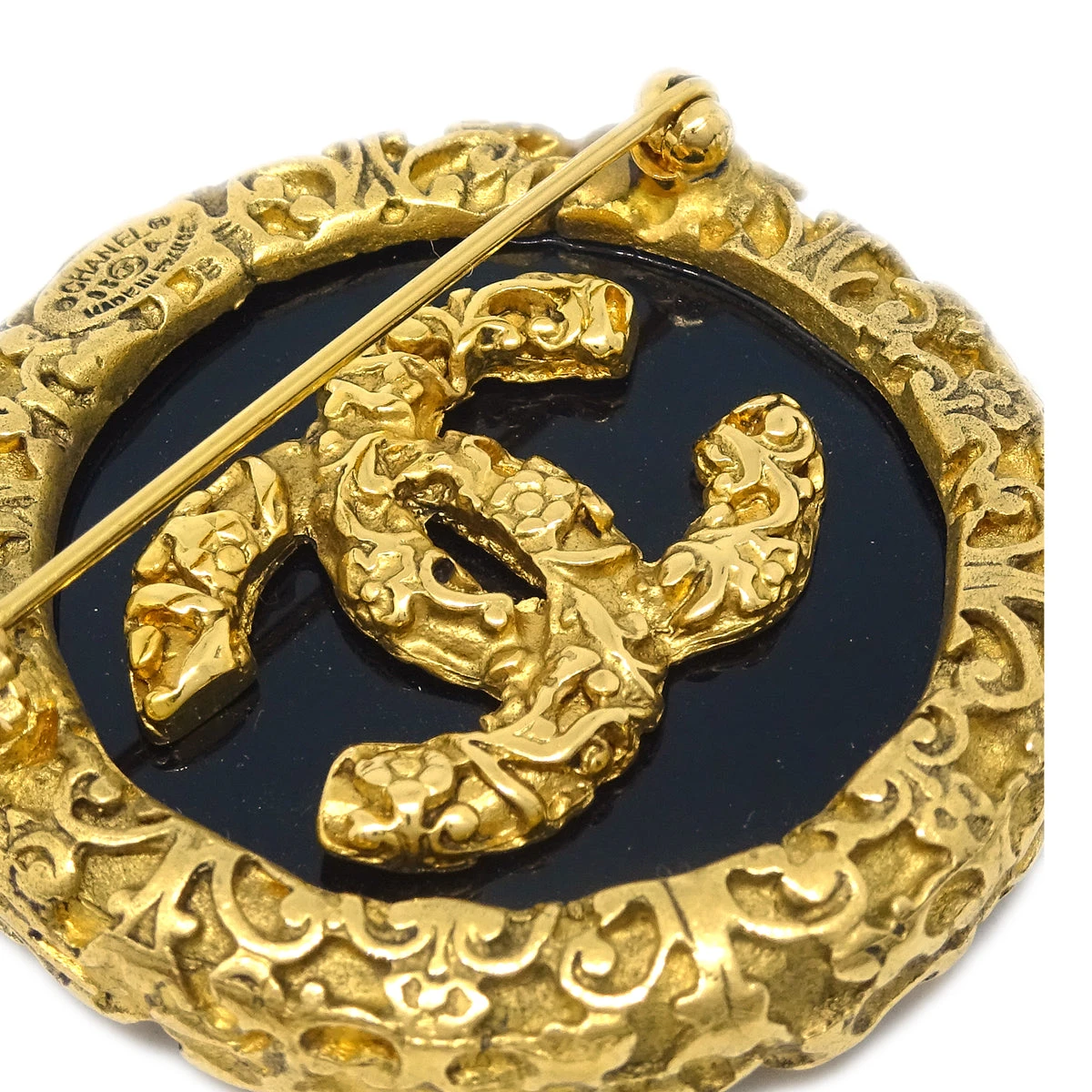 AMORE Vintage CHANEL Gold Brooch Pin 93A KK90849 5 AMORE Vintage CHANEL Gold Brooch Pin 93A KK90849 - Image 3