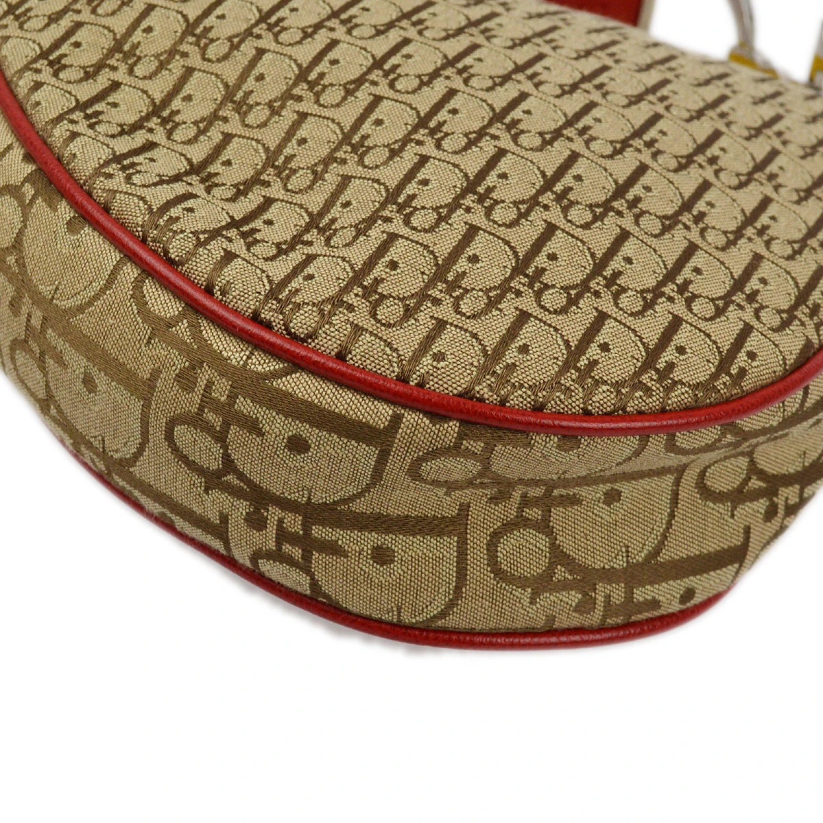 AMORE Vintage CHRISTIAN DIOR Rasta-Color Trotter Saddle Shoulder Bag 161894 5 AMORE Vintage CHRISTIAN DIOR Rasta-Color Trotter Saddle Shoulder Bag 161894 - Image 3