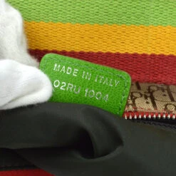 AMORE Vintage CHRISTIAN DIOR Rasta-Color Trotter Saddle Shoulder Bag 161894 20 AMORE Vintage CHRISTIAN DIOR Rasta-Color Trotter Saddle Shoulder Bag 161894 -Best Jewelry Store 20240531 161894 09 38dcbc32 8a65 43d9 b5dd 0d9bb607f56c