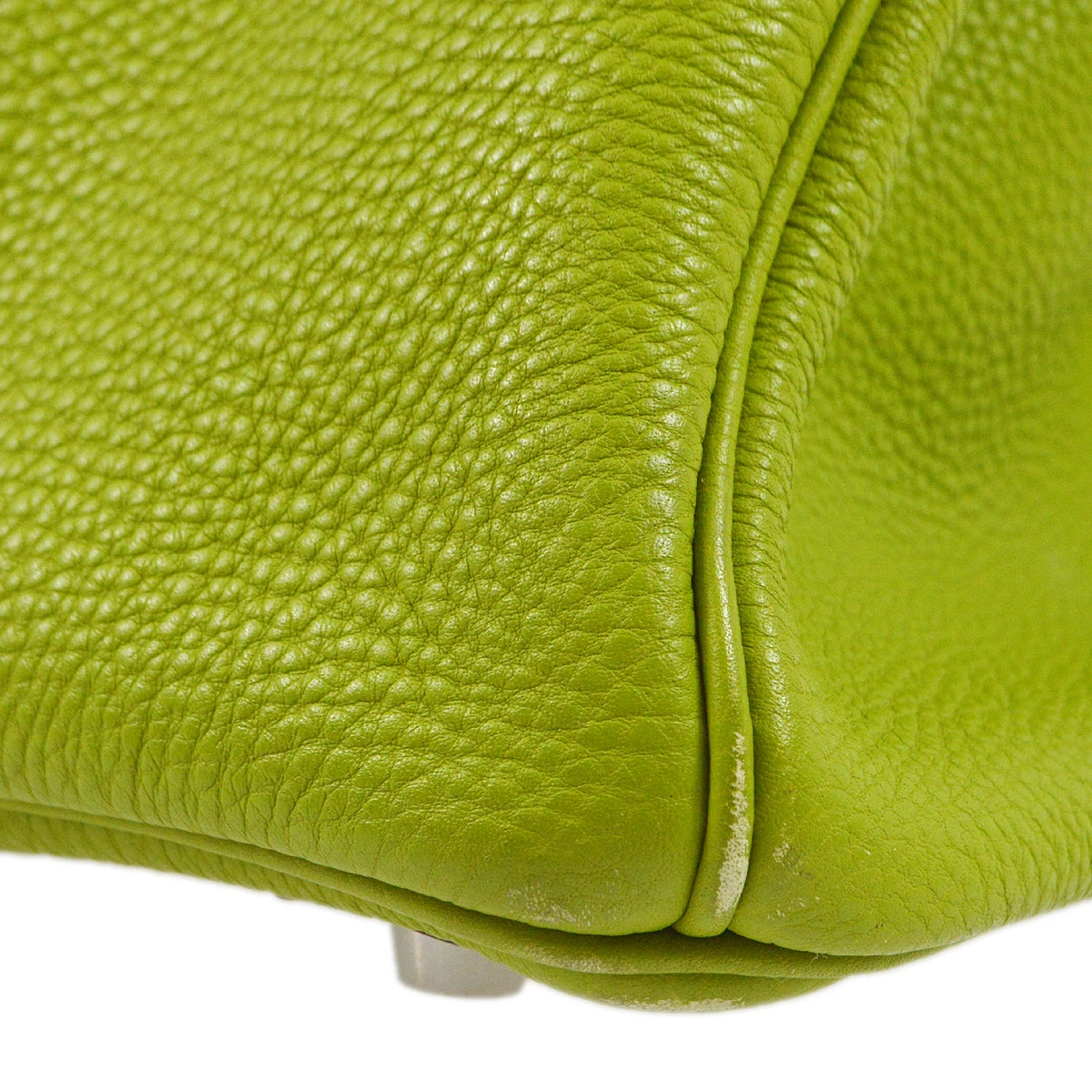 AMORE Vintage HERMES Anis Green Togo Birkin 30 Handbag 191642 5 AMORE Vintage HERMES Anis Green Togo Birkin 30 Handbag 191642 - Image 3