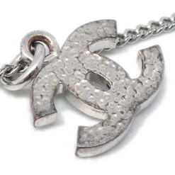 AMORE Vintage CHANEL CC Chain Necklace Pendant Rhinestone Silver 07V 181882 -Best Jewelry Store 20240604 181882 03 14fc7265 4c78 432a b729 962bfe810701