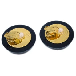 AMORE Vintage CHANEL Button Earrings Clip-On Black Gold 25 181899 8 AMORE Vintage CHANEL Button Earrings Clip-On Black Gold 25 181899 -Best Jewelry Store 20240604 181899 03 f81dc552 9829 4a28 b14e 236523c9f371
