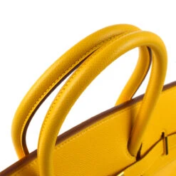 AMORE Vintage HERMES 2002 Jaune Courchevel Birkin 35 182345 -Best Jewelry Store 20240604 182345 05 8615f214 50c1 44db a94e ddb167539286