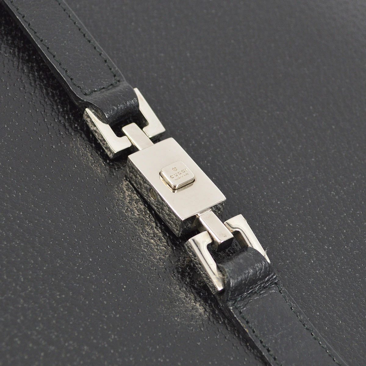 AMORE Vintage GUCCI Black Jackie Handbag 162014 7 AMORE Vintage GUCCI Black Jackie Handbag 162014 - Image 5