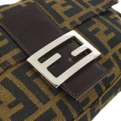 AMORE Vintage FENDI Brown Zucca Baguette Handbag 162191 -Best Jewelry Store 20240611 162191 04 c14051d6 ee87 43fb aa3d 4f092551231d