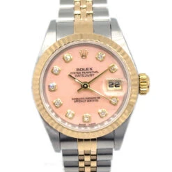 AMORE Vintage ROLEX Oyster Perpetual Datejust Watch 26mm Ref.69173 OPG 18KYG SS 161143