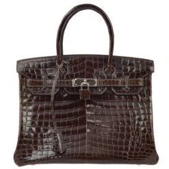 AMORE Vintage HERMES *2008 Cocaon Niloticus Birkin 30 Handbag 162285