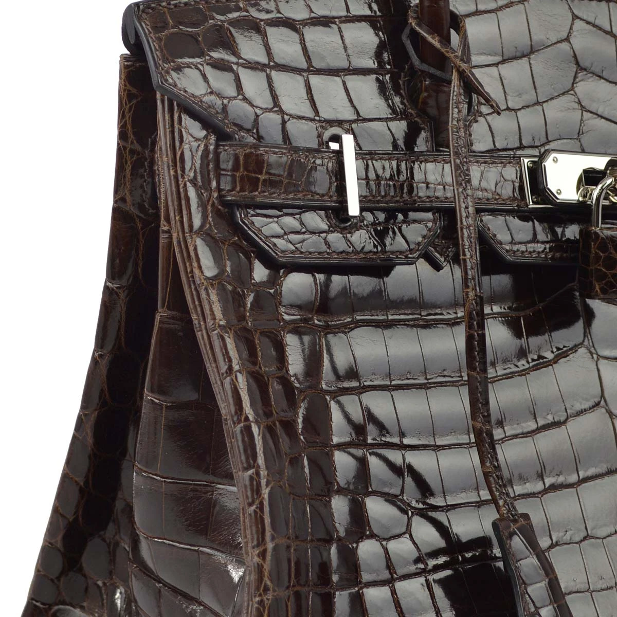 AMORE Vintage HERMES *2008 Cocaon Niloticus Birkin 30 Handbag 162285 5 AMORE Vintage HERMES *2008 Cocaon Niloticus Birkin 30 Handbag 162285 - Image 3