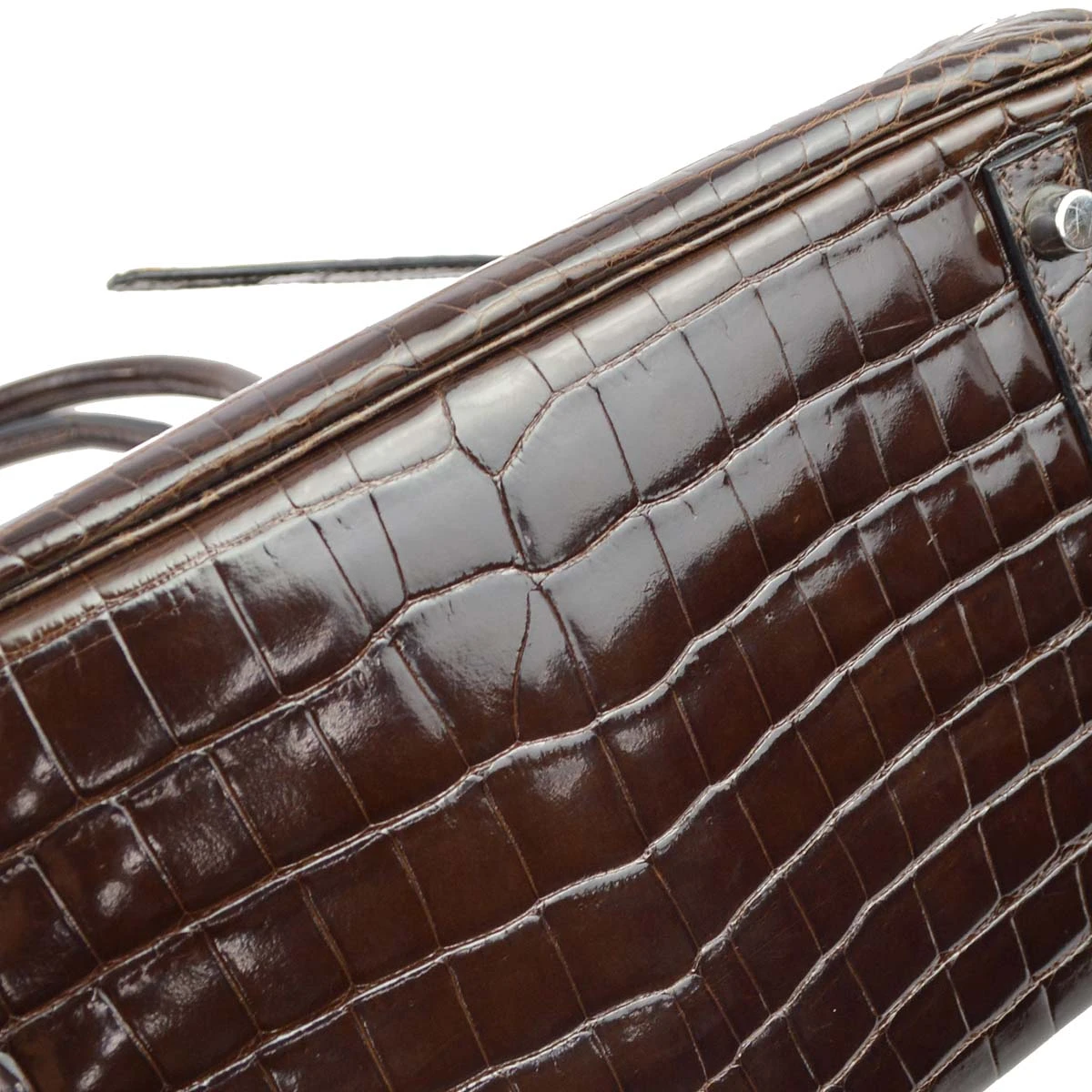 AMORE Vintage HERMES *2008 Cocaon Niloticus Birkin 30 Handbag 162285 8 AMORE Vintage HERMES *2008 Cocaon Niloticus Birkin 30 Handbag 162285 - Image 6