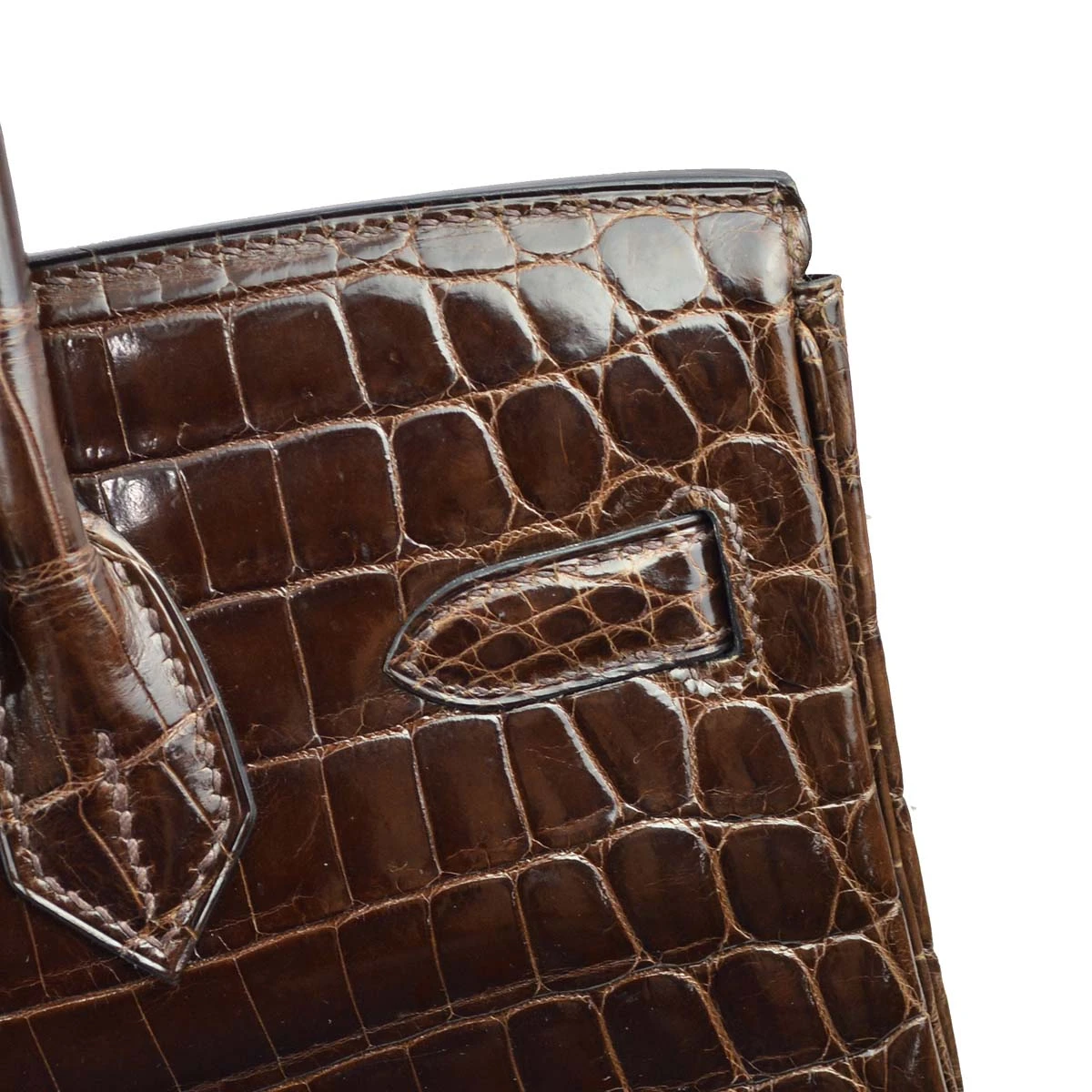 AMORE Vintage HERMES *2008 Cocaon Niloticus Birkin 30 Handbag 162285 9 AMORE Vintage HERMES *2008 Cocaon Niloticus Birkin 30 Handbag 162285 - Image 7