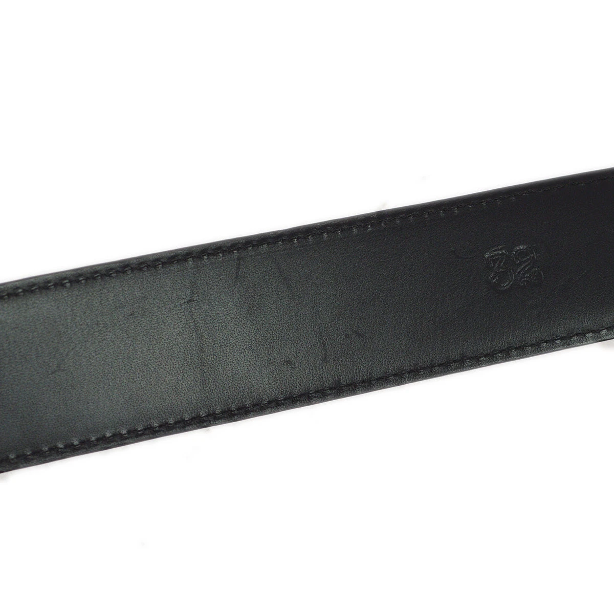 AMORE Vintage Chrome Hearts Black Roller Buckle Belt #32 Small Good 161958 9 AMORE Vintage Chrome Hearts Black Roller Buckle Belt #32 Small Good 161958 - Image 7