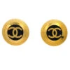 AMORE Vintage CHANEL Button Earrings Clip-On Gold Black 93A 191711 -Best Jewelry Store 20240618 191711 01 afc5993e eb3a 4990 93f7 d8a5e6b4204e