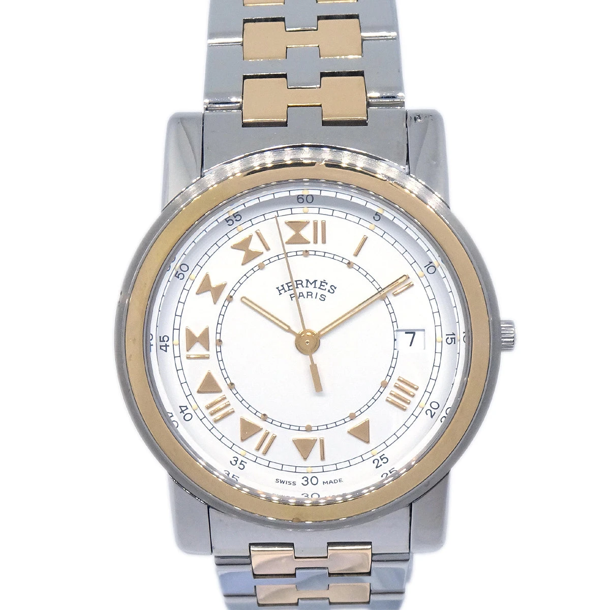 AMORE Vintage HERMES Carrick Watch SS 192025 3 AMORE Vintage HERMES Carrick Watch SS 192025