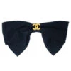 AMORE Vintage CHANEL Bow Satin Hair Barrette Black 51 192123 -Best Jewelry Store 20240618 192123 01 fdf23d92 9140 4b35 a99a 5926bfd027f8