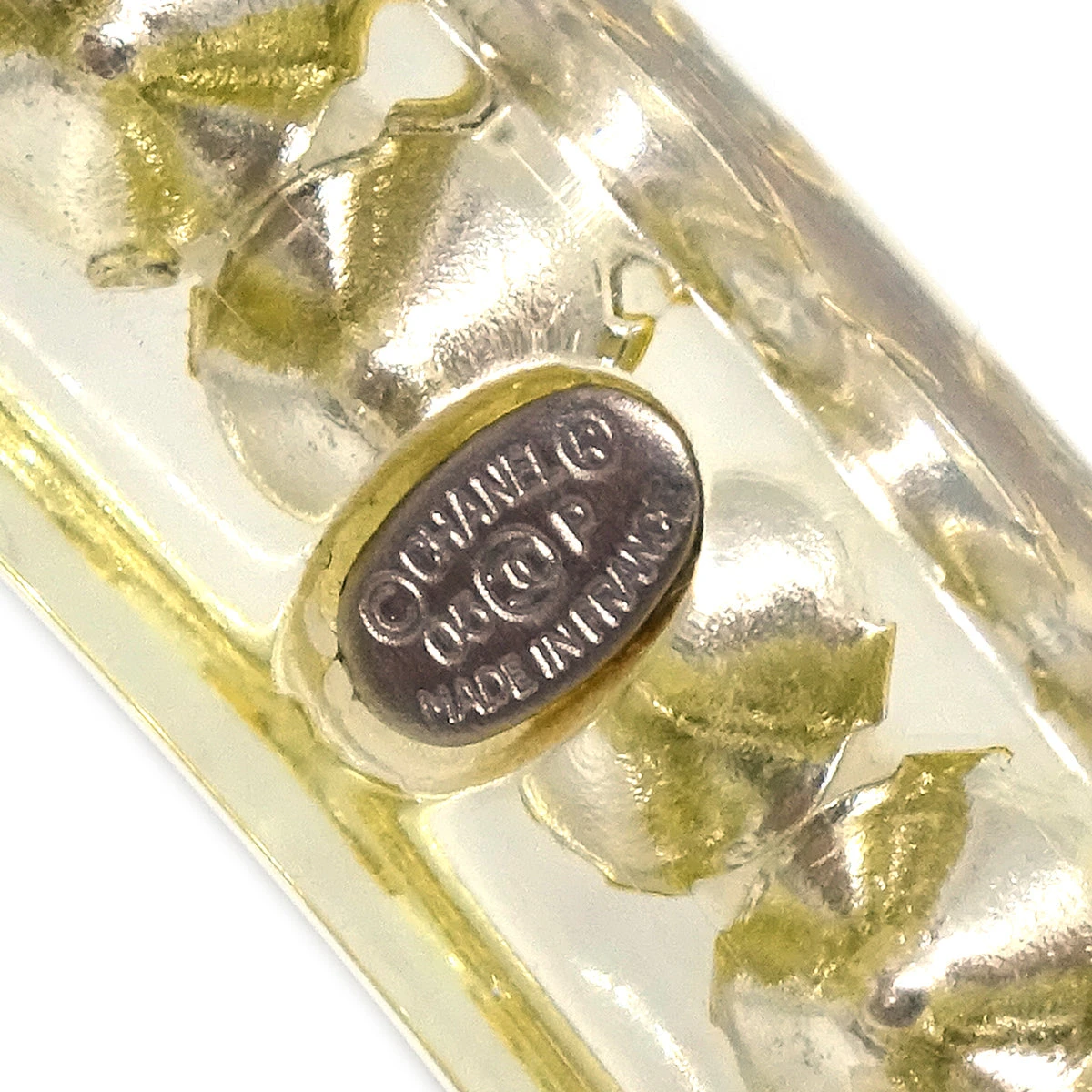 AMORE Vintage CHANEL Bangle Rhinestone Clear 05P 192135 6 AMORE Vintage CHANEL Bangle Rhinestone Clear 05P 192135 - Image 4