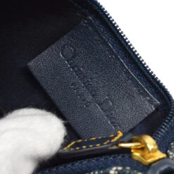 AMORE Vintage CHRISTIAN DIOR Navy Trotter Saddle Coin Wallet Mini Pouch Bag 172664 -Best Jewelry Store 20240702 172664 06 953fed25 2461 434e 909f 0790e506dd59