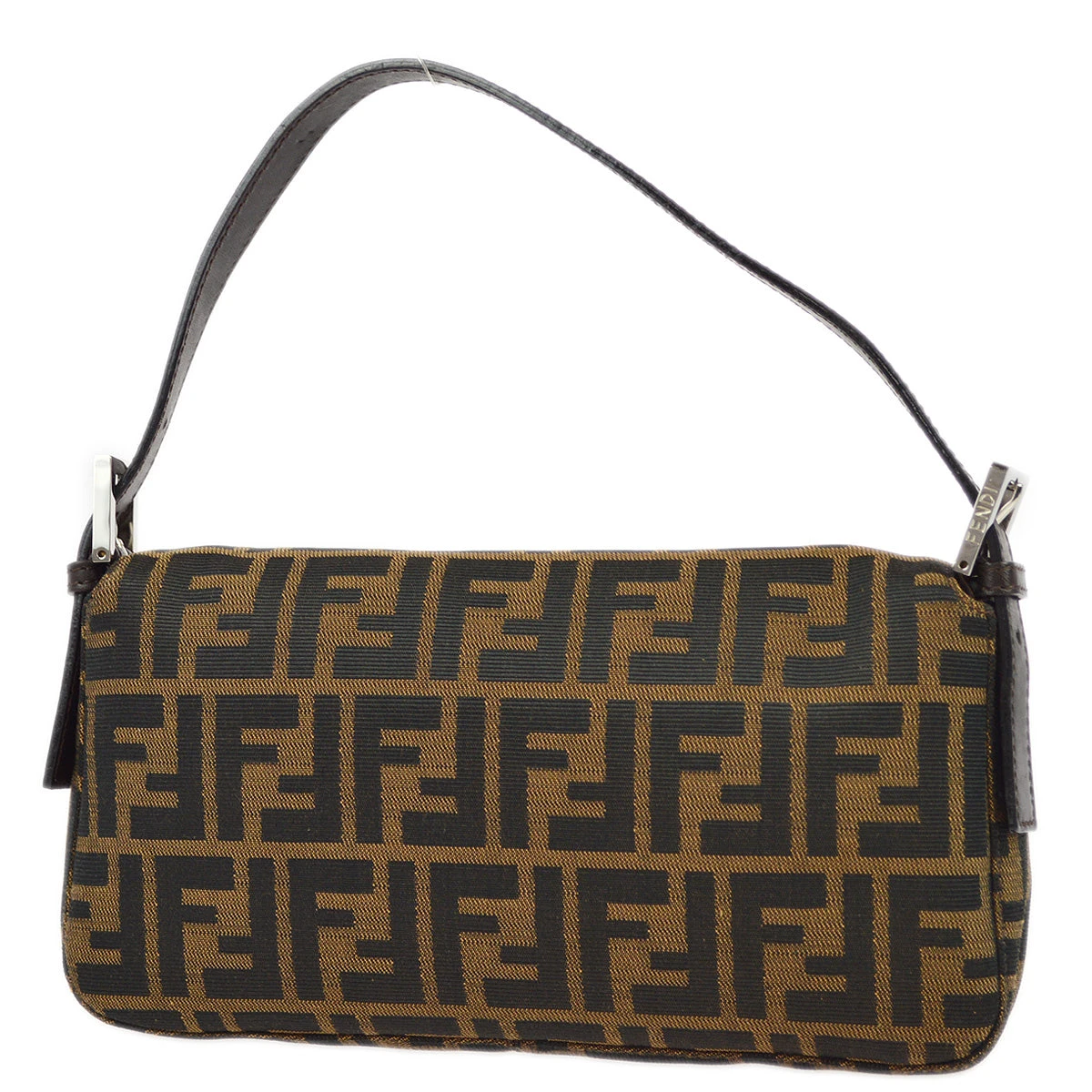 AMORE Vintage FENDI Brown Zucca Baguette Handbag 173099 4 AMORE Vintage FENDI Brown Zucca Baguette Handbag 173099 - Image 2