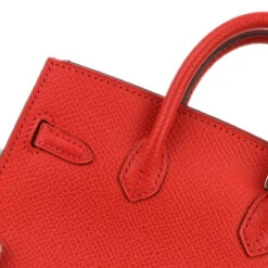 AMORE Vintage HERMES Red Veau Epsom Tiny Birkin 2way Handbag 192476 -Best Jewelry Store 20240702 192476 06 eff74567 2276 441c 8691 0898aab5934d
