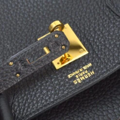 AMORE Vintage HERMES Black Fjord Birkin 40 Handbag 173156 21 AMORE Vintage HERMES Black Fjord Birkin 40 Handbag 173156 -Best Jewelry Store 20240704 173156 10 44406a34 a016 48c9 a509 c6731a505db2