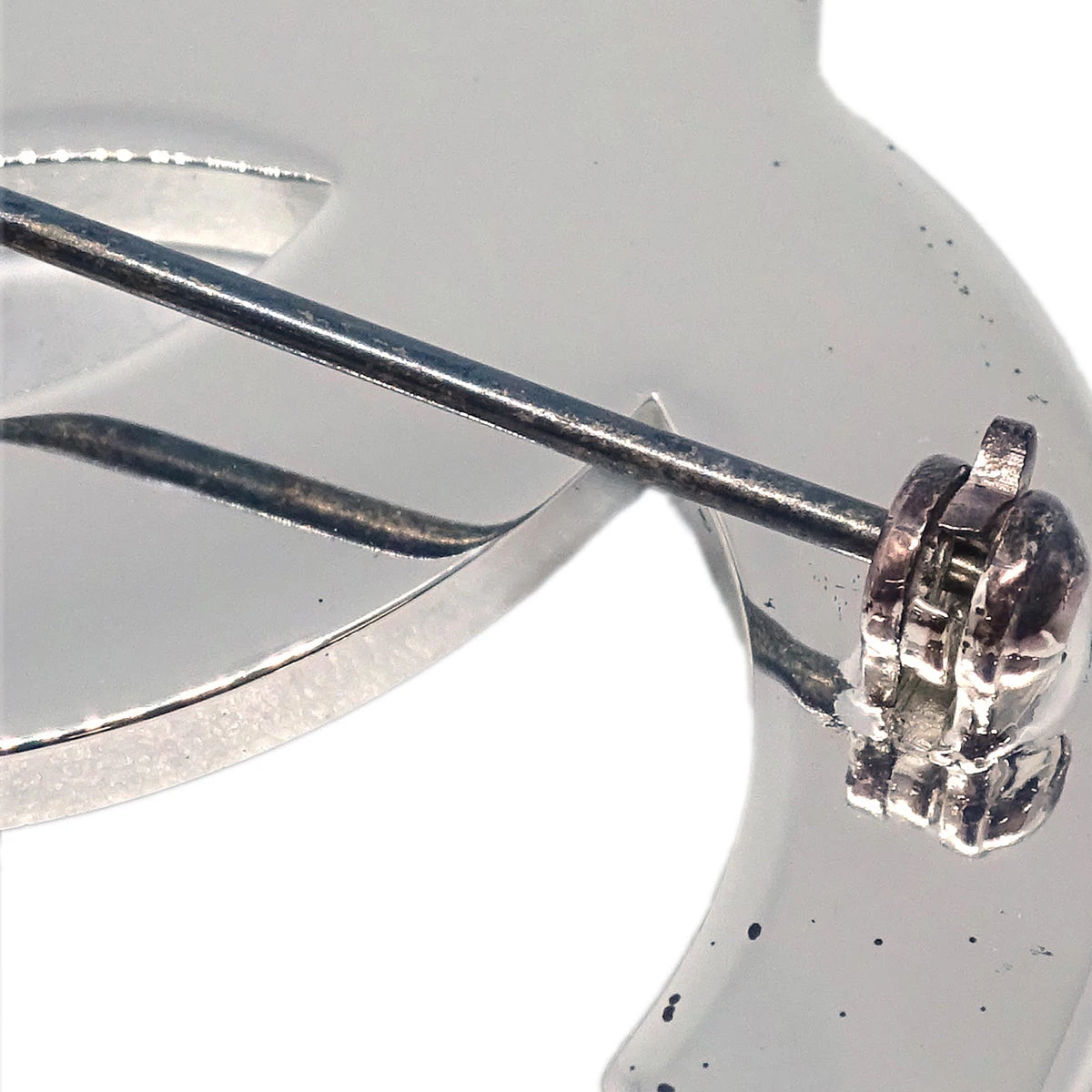 AMORE Vintage CHANEL CC Brooch Pin Corsage Silver 98P 182305 5 AMORE Vintage CHANEL CC Brooch Pin Corsage Silver 98P 182305 - Image 3