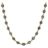 Sarl Baume Modern Baume Creation Labradorites Vermeil Necklace