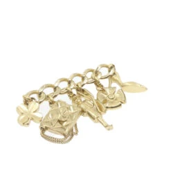 Brand Street CHANEL Brooch Gold Tone CC Auth 20868A
