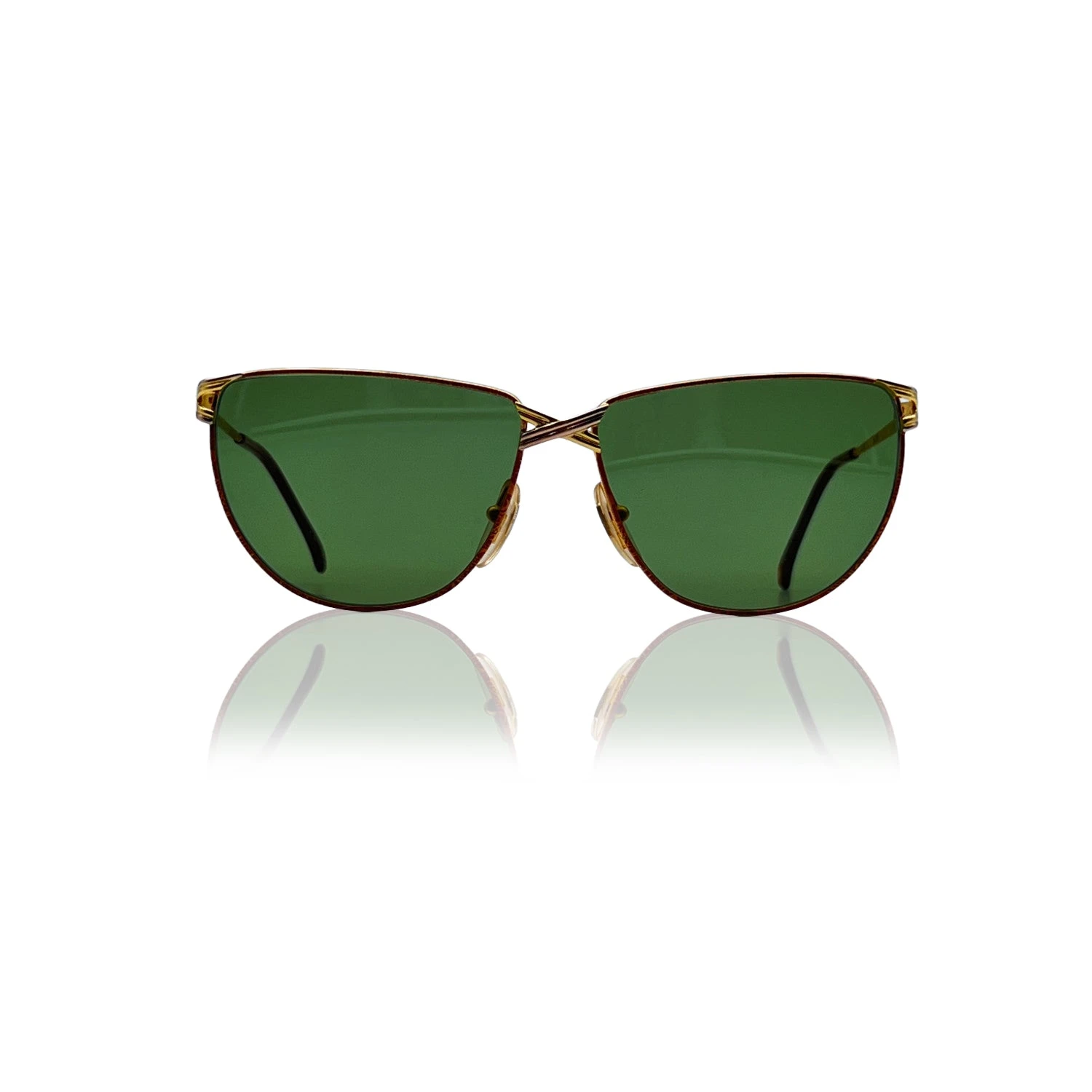 Opherty Ciocci Casanova Vintage 24K Gold Plated Mint Unisex Sunglasses Mod. Cn4 54/18 5 Opherty Ciocci Casanova Vintage 24K Gold Plated Mint Unisex Sunglasses Mod. Cn4 54/18 - Image 3