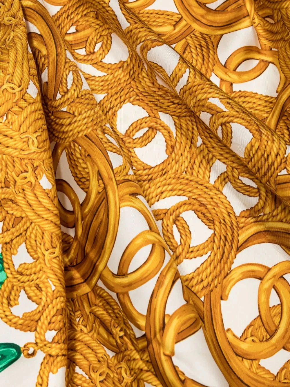 Style Tribute Jewellery Print Silk Scarf 5 Style Tribute Jewellery Print Silk Scarf - Image 3