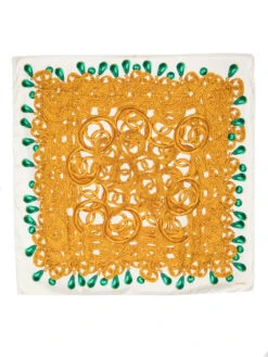 Style Tribute Jewellery Print Silk Scarf