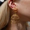 AMORE Vintage CHANEL 1994 Birdcage Earrings Gold 29 22022 1 AMORE Vintage CHANEL 1994 Birdcage Earrings Gold 29 22022 -Best Jewelry Store 22022