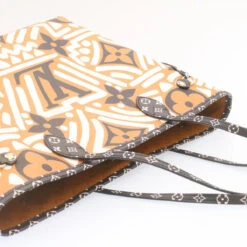 Brand Street LOUIS VUITTON Monogram Giant Neverfull MM Tote Bag Caramel M56584 LV Auth 24446A -Best Jewelry Store 24446 6