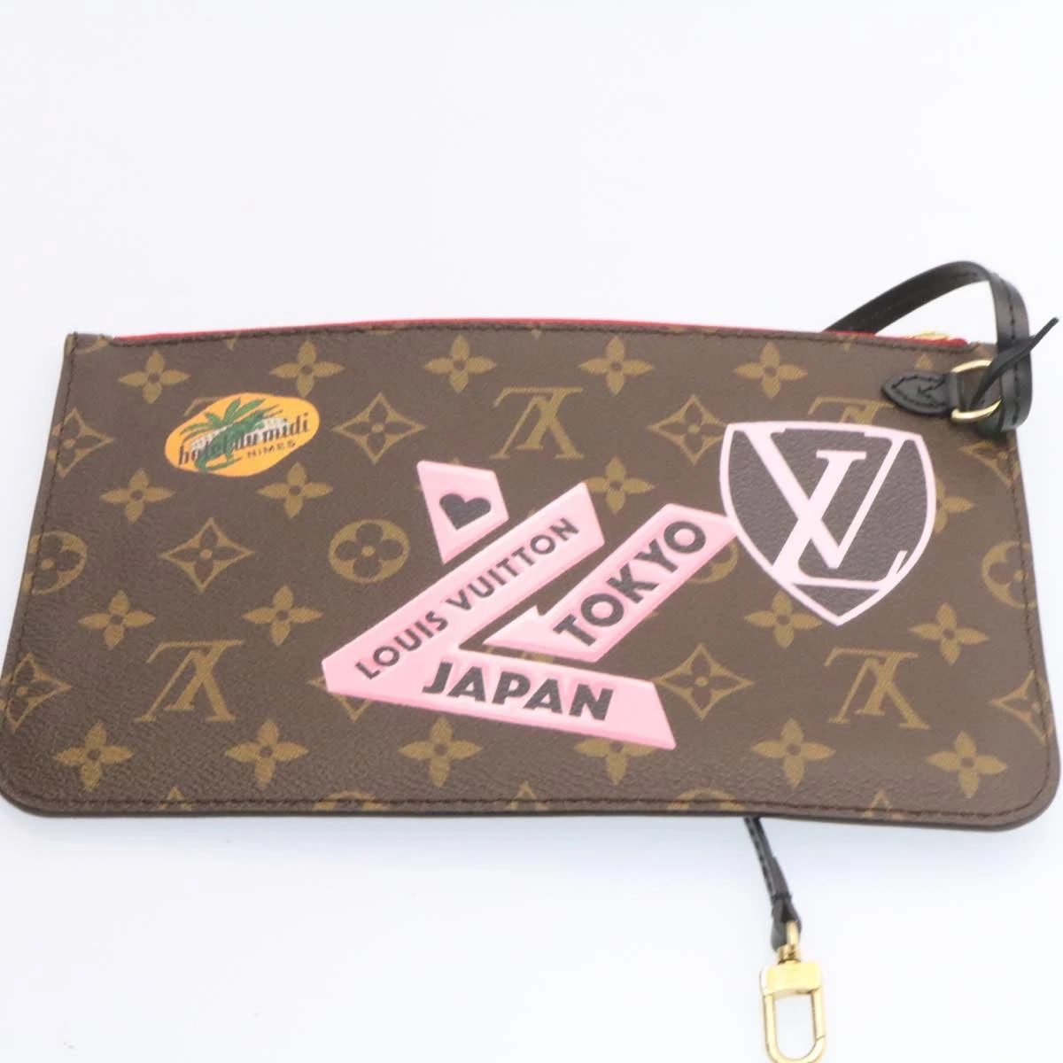 Brand Street LOUIS VUITTON Monogram World Tour Neverfull MM Tote Bag M42844 LV Auth 26563A 13 Brand Street LOUIS VUITTON Monogram World Tour Neverfull MM Tote Bag M42844 LV Auth 26563A - Image 11