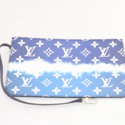 Brand Street LOUIS VUITTON Monogram Escal Neverfull MM Tote Bag Blue M45128 LV Auth 26573A -Best Jewelry Store 26573 19