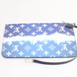 Brand Street LOUIS VUITTON Monogram Escal Neverfull MM Tote Bag Blue M45128 LV Auth 26573A -Best Jewelry Store 26573 20