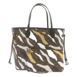 Brand Street LOUIS VUITTON �~ LOL Monogram Camouflage Neverfull MM Tote Bag M45201 Auth 29024A