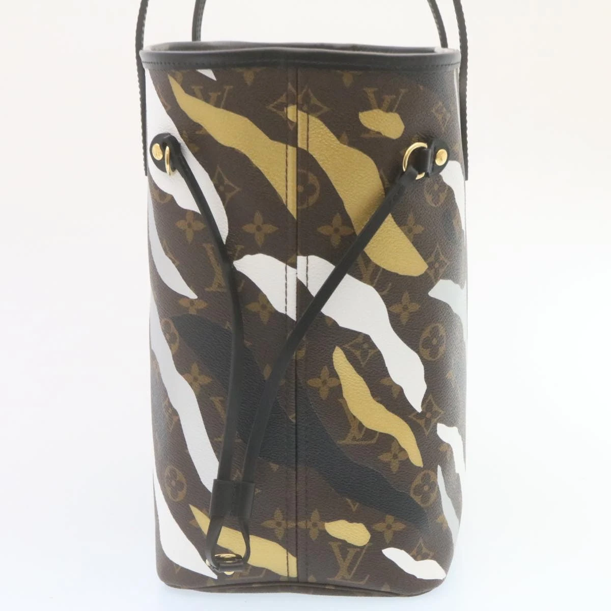 Brand Street LOUIS VUITTON �~ LOL Monogram Camouflage Neverfull MM Tote Bag M45201 Auth 29024A 5 Brand Street LOUIS VUITTON �~ LOL Monogram Camouflage Neverfull MM Tote Bag M45201 Auth 29024A - Image 3