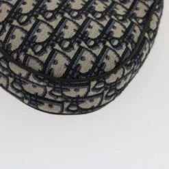Brand Street CHRISTIAN DIOR Trotter Canvas Oblique Saddle Shoulder Body Bag Blue Auth 29581A -Best Jewelry Store 29581 11