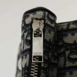 Brand Street CHRISTIAN DIOR Trotter Canvas Oblique Saddle Shoulder Body Bag Blue Auth 29581A -Best Jewelry Store 29581 14