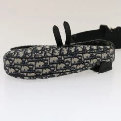 Brand Street CHRISTIAN DIOR Trotter Canvas Oblique Saddle Shoulder Body Bag Blue Auth 29581A -Best Jewelry Store 29581 8