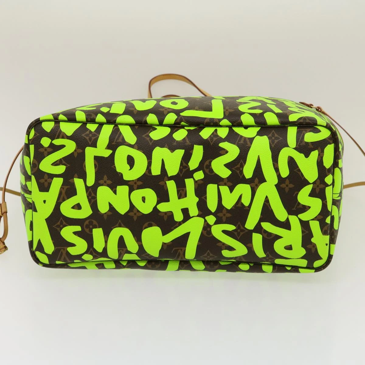 Brand Street LOUIS VUITTON Monogram Graffiti Neverfull GM Tote Bag Vert M93703 LV Auth 29943A 7 Brand Street LOUIS VUITTON Monogram Graffiti Neverfull GM Tote Bag Vert M93703 LV Auth 29943A - Image 5