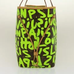 Brand Street LOUIS VUITTON Monogram Graffiti Neverfull GM Tote Bag Vert M93703 LV Auth 29943A 25 Brand Street LOUIS VUITTON Monogram Graffiti Neverfull GM Tote Bag Vert M93703 LV Auth 29943A -Best Jewelry Store 29943A 5