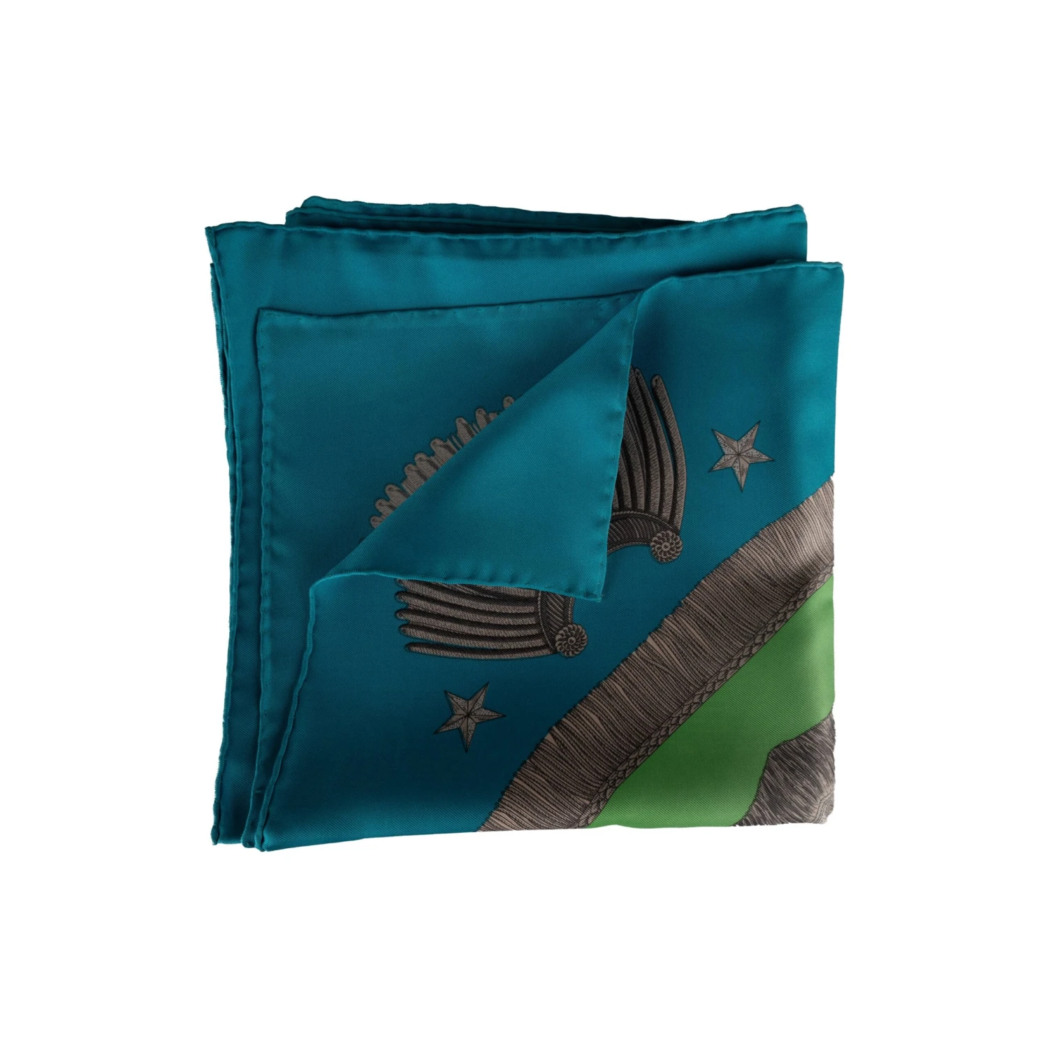 Her Age HERMES Hermes Poste Et Cavalerie Foulard 4 Her Age HERMES Hermes Poste Et Cavalerie Foulard - Image 2