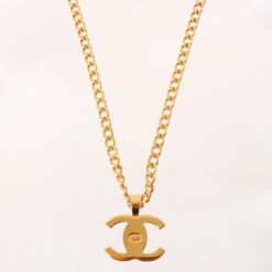 QOO Vintage CHANEL 1997 Made Turn-Lock Chain Necklace -Best Jewelry Store 2 b43f4a43 f56f 4b4d b55c b04b16659f93