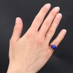Sarl Baume French 1970s Lapis Lazuli 18 Karat Yellow Gold Ring -Best Jewelry Store 2 master f251378e 776e 43ed 92b9 4f7c9c8f8b96