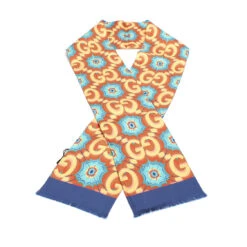 LuxUness GUCCI GG Printed Scarf 692032 12 LuxUness GUCCI GG Printed Scarf 692032 -Best Jewelry Store 32bec801532d4a0d8bdfc3ac2b0b0ec9