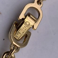 Opherty Ciocci CHRISTIAN DIOR Vintage Gold Metal Cd Crystals Logo Chain Bracelet 11 Opherty Ciocci CHRISTIAN DIOR Vintage Gold Metal Cd Crystals Logo Chain Bracelet -Best Jewelry Store 3732af69 079c 5a57 b9d1 0f62bcc3798b 211fde71 daea 4fb1 832e 1df08275d154